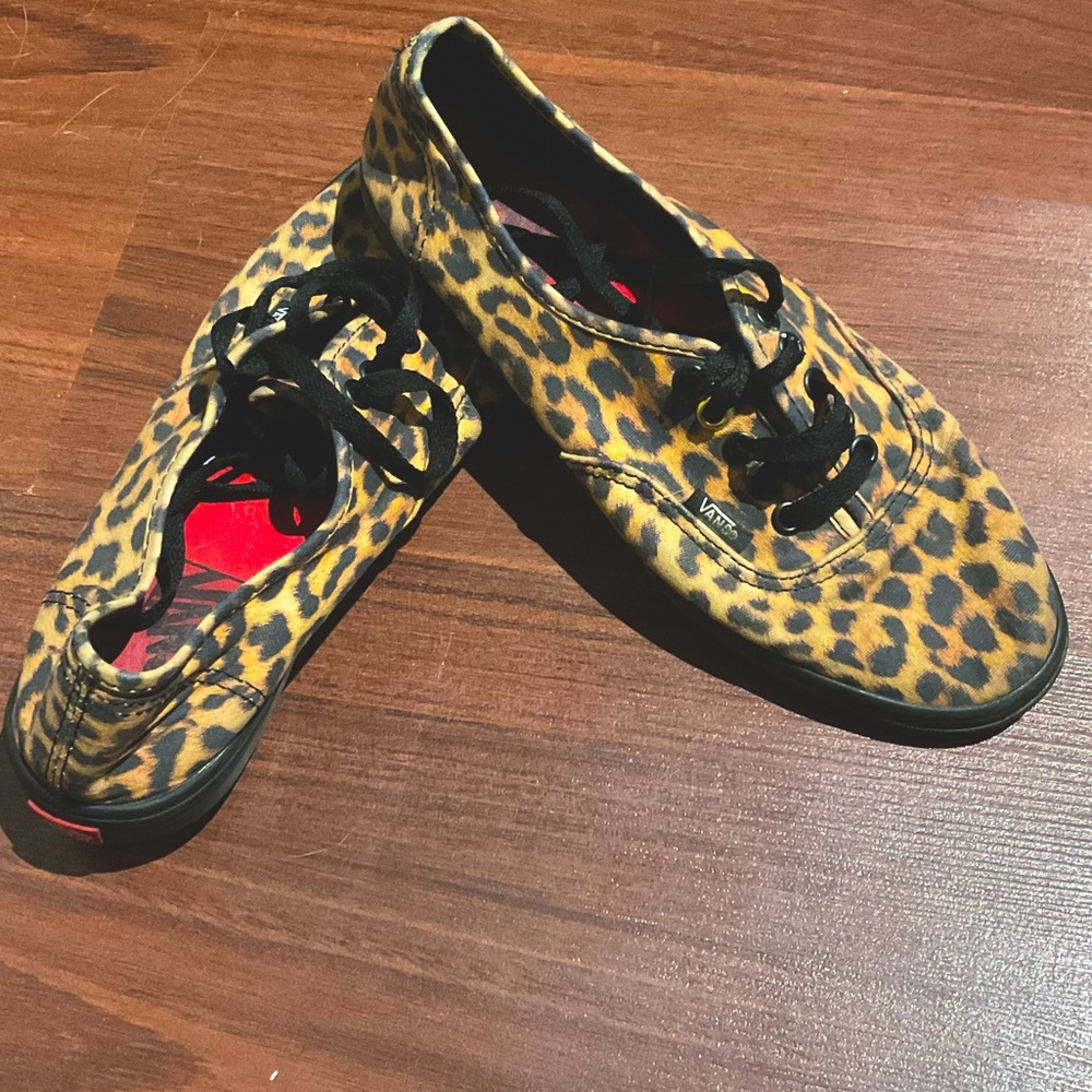 Cheetah Print Vans